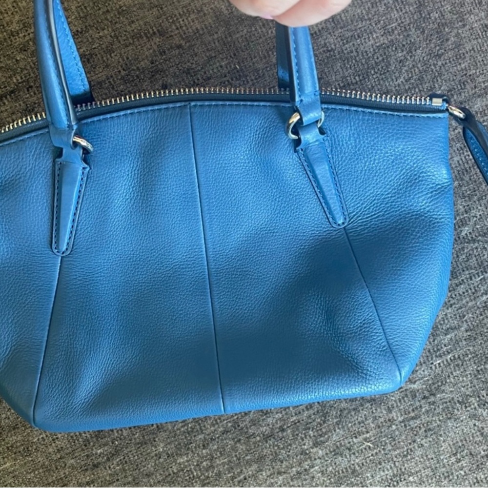 NWOT!! Coach blue bag - Picture 2 of 4